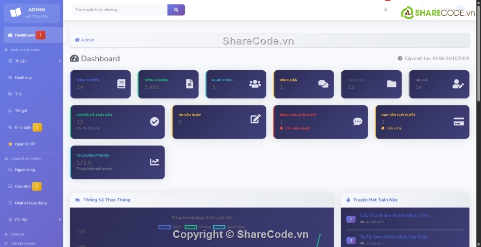 website đọc truyện,nền tảng truyện VIP,CMS quản trị truyện,tích hợp thanh toán,giao diện responsive,tối ưu SEO truyện